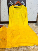 Rayon Dyed Chikankari Set - chikankariofficial