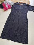 Rayon Dyed High quality kurta - chikankariofficial