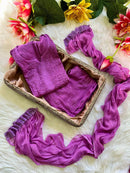 Rayon dyed Soft touch Handwork Kurti sets 3pc - chikankariofficial