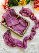 Rayon dyed Soft touch Handwork Kurti sets 3pc - chikankariofficial