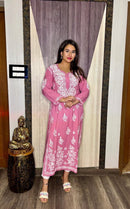 Rayon Fancy Heavy Bota Kurta - chikankariofficial