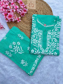 Rayon Finest work Plazzo combo - chikankariofficial