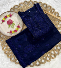 Rayon Muqaish Plazzo Combo - chikankariofficial