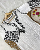 Rayon New Concept Afghani Edition Chikankari combo - chikankariofficial