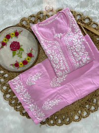 Rayon New Concept Chikankari combo ( Hand Embroidered ) - chikankariofficial