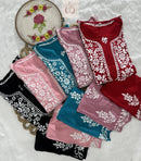 Rayon New Concept Chikankari combo ( Hand Embroidered ) - chikankariofficial