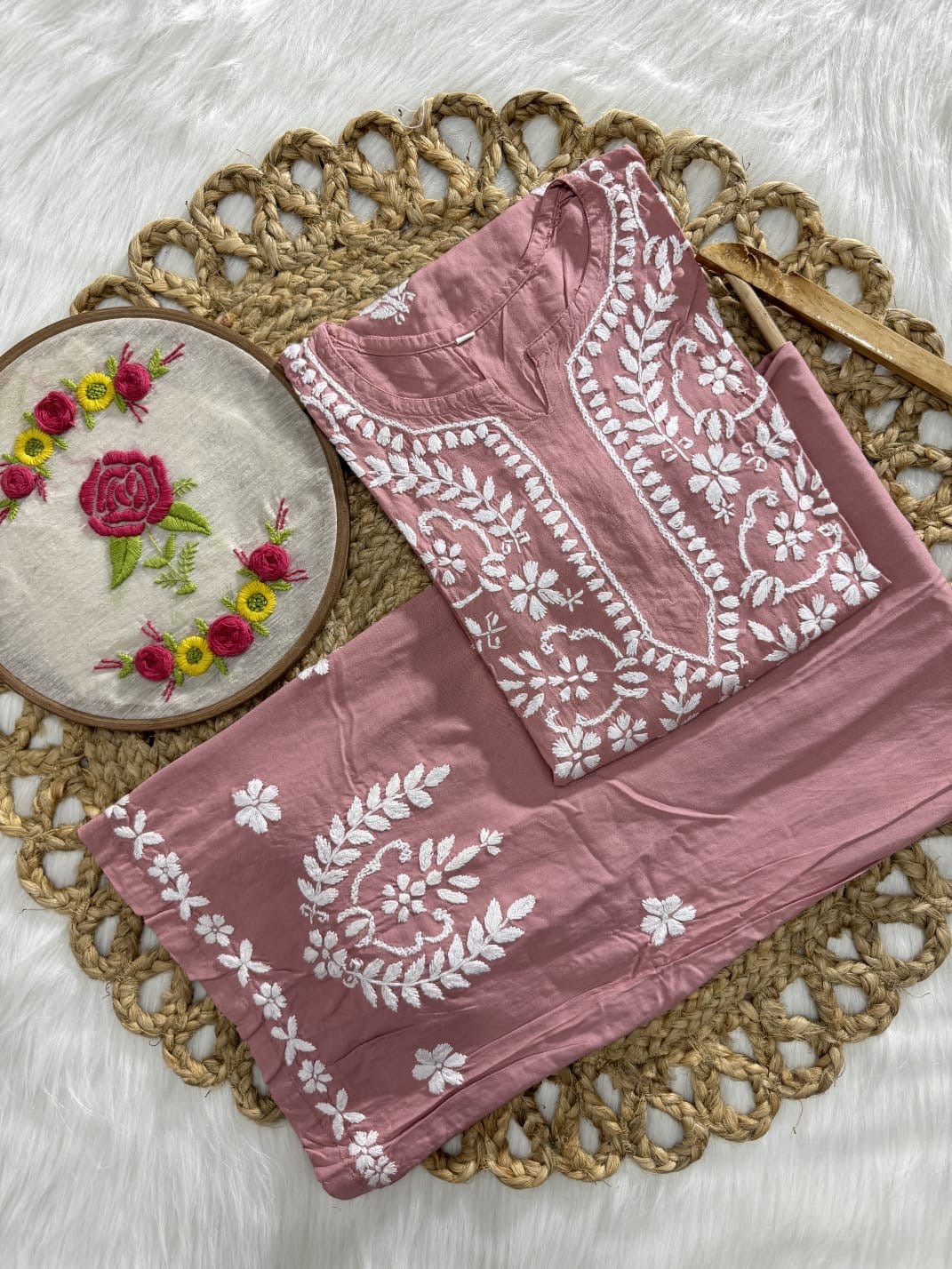 Rayon New Concept Plazzo Combo - chikankariofficial