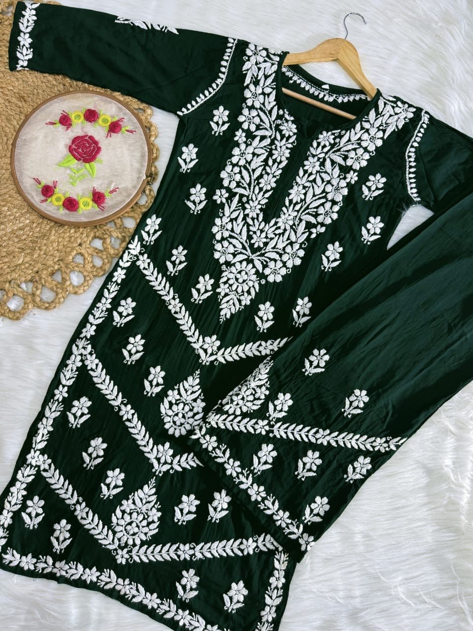 Rayon new concept Plazzo combo - chikankariofficial