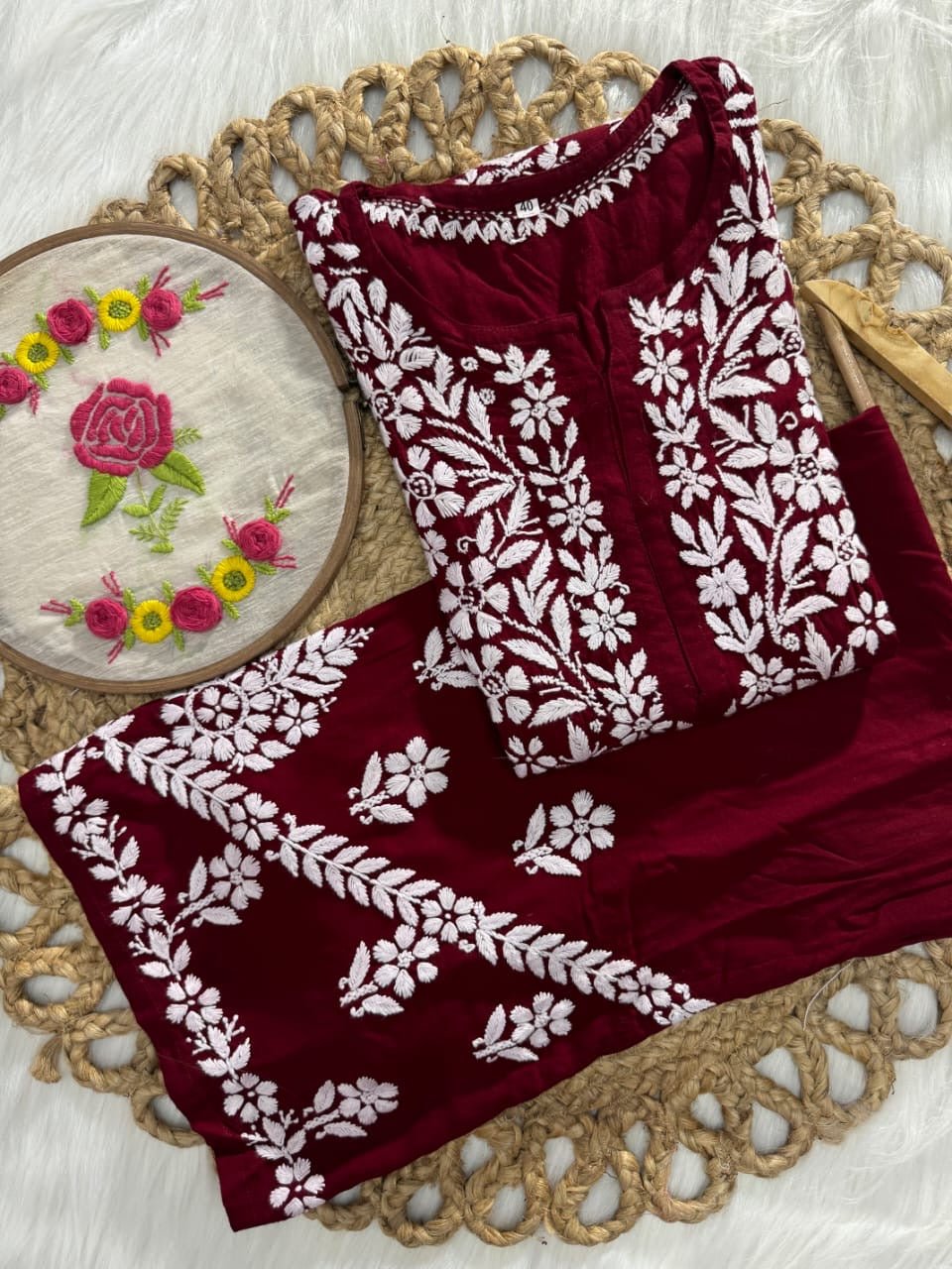 Rayon new concept Plazzo combo