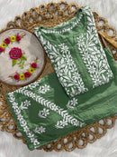 Rayon new concept Plazzo combo - chikankariofficial