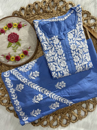 Rayon new concept Plazzo combo - chikankariofficial