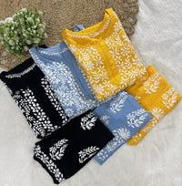 Rayon Plazzo Combo with Butas - chikankariofficial