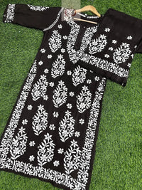 Rayon Premium Co ord Set - chikankariofficial