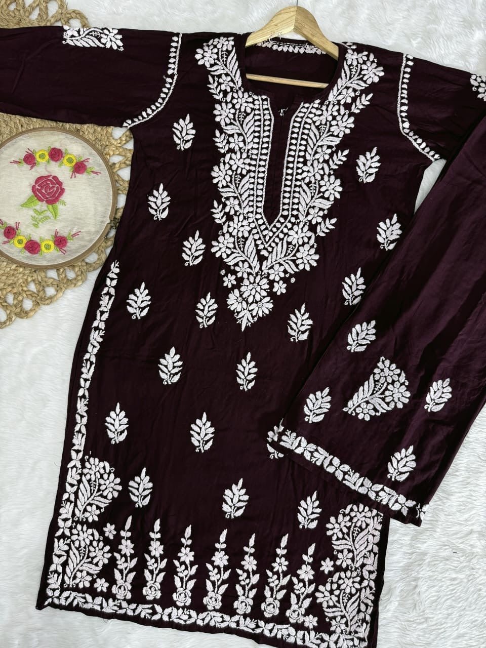 Rayon Trending Chikankari combo - chikankariofficial