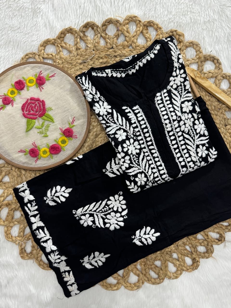 Rayon Trending Chikankari combo - chikankariofficial