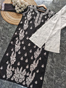 Riwayat Straight Fit Modal Kurti - chikankariofficial