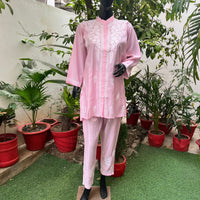 Roman Silk Co ord Sets - chikankariofficial