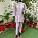 Roman Silk Co ord Sets - chikankariofficial