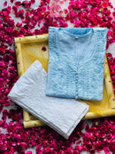 Rose ombre Chanderi - chikankariofficial