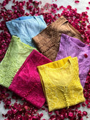 Rose ombre Chanderi - chikankariofficial