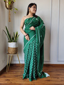 Saree With blouse 55+ Designs - chikankariofficial