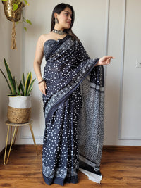 Saree With blouse 55+ Designs - chikankariofficial