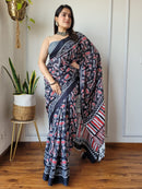 Saree With blouse 55+ Designs - chikankariofficial