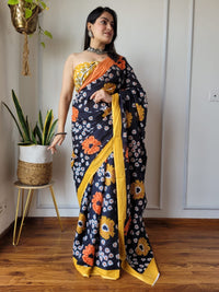 Saree With blouse 55+ Designs - chikankariofficial