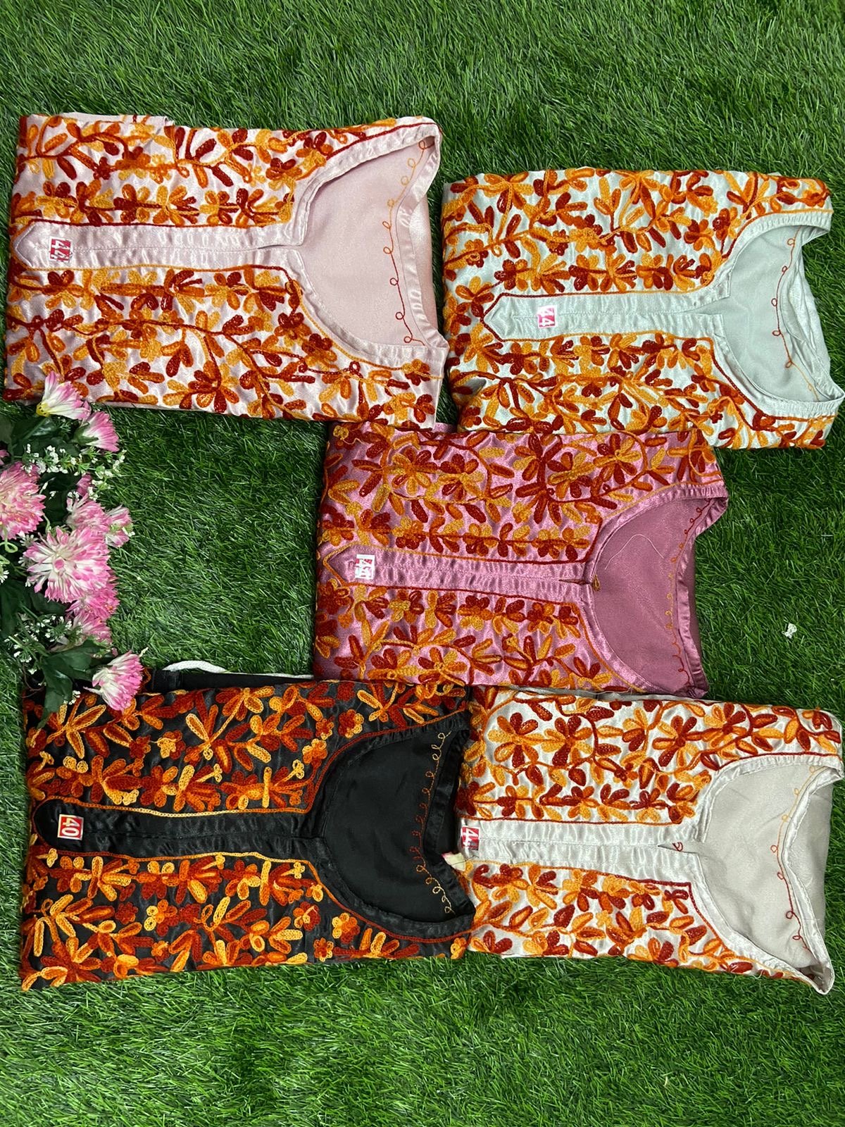 Sartin Winter special silky Plazzo Combo - chikankariofficial