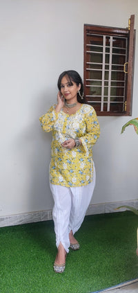 Short Dhoti Chikankari Edition - chikankariofficial