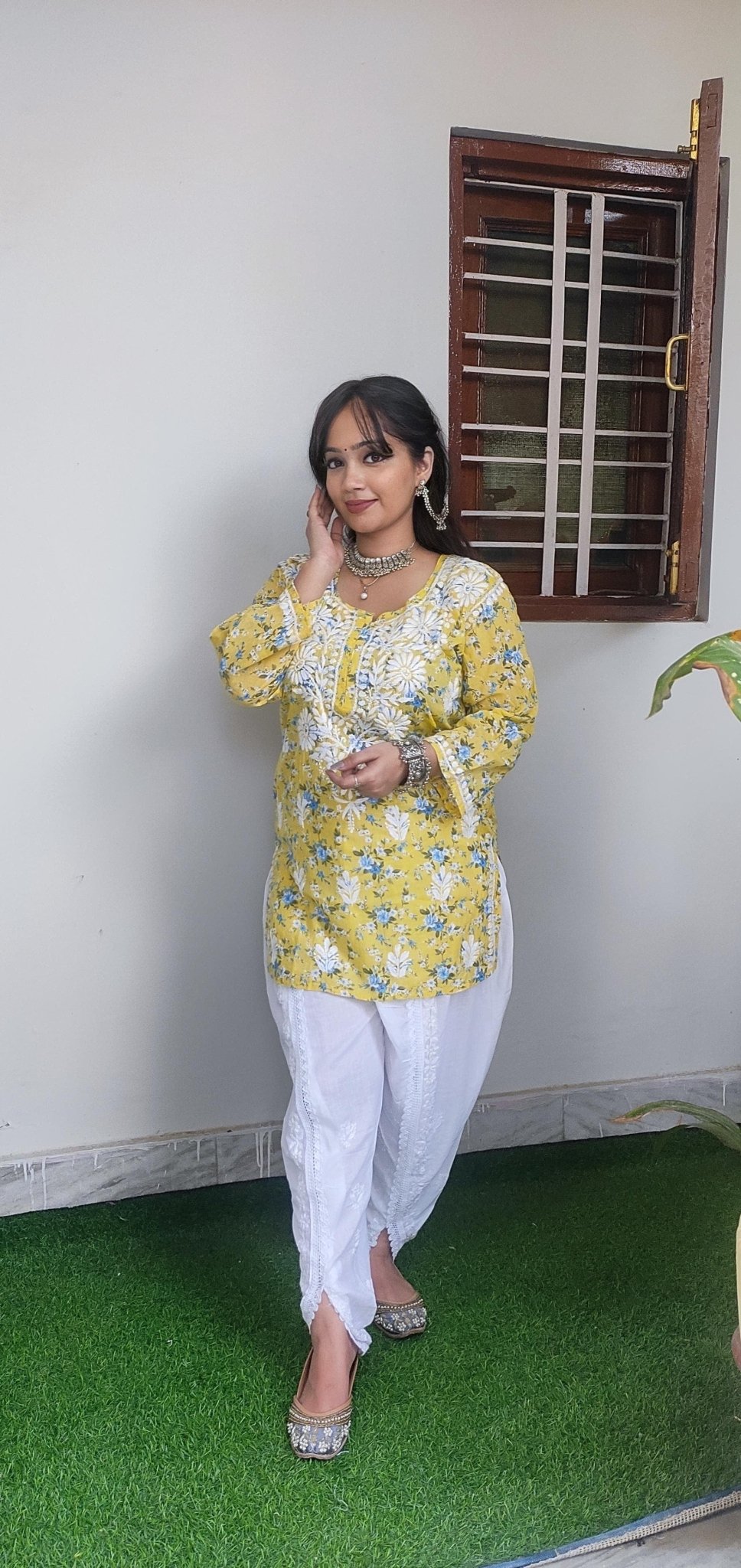 Short Dhoti Chikankari Edition - chikankariofficial