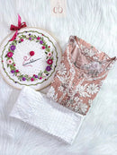 Short Mul gown with Lycra Pant💕 - chikankariofficial