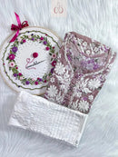 Short Mul gown with Lycra Pant💕 - chikankariofficial