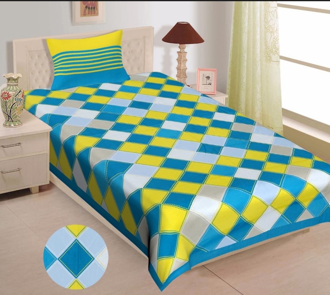 Single Bedsheets Autoloom - chikankariofficial