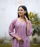 Smooth Soft Chanderi Article By Chikankariofficial - chikankariofficial