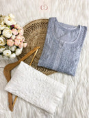 Smooth Soft Chanderi Article By Chikankariofficial - chikankariofficial