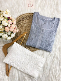 Smooth Soft Chanderi Article By Chikankariofficial - chikankariofficial