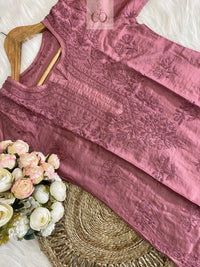 Smooth Soft Chanderi Article By Chikankariofficial - chikankariofficial