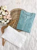 Smooth Soft Chanderi Article By Chikankariofficial - chikankariofficial