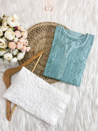 Smooth Soft Chanderi Article By Chikankariofficial - chikankariofficial