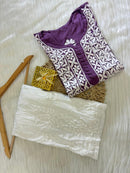 Soft & Breezy Elegant Modal Cotton Heavy kurtis - chikankariofficial