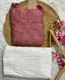 Soft Chanderi Short atop - chikankariofficial