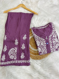 Soft & Comfort Modal Co ord Set Roshni Special - chikankariofficial