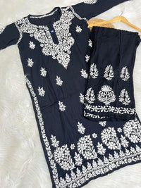 Soft & Comfort Modal Co ord Set Roshni Special - chikankariofficial