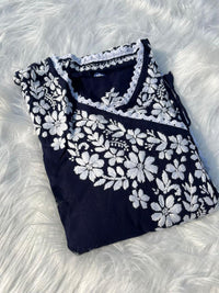 Soft & Comfort Plus size Angrakha - chikankariofficial