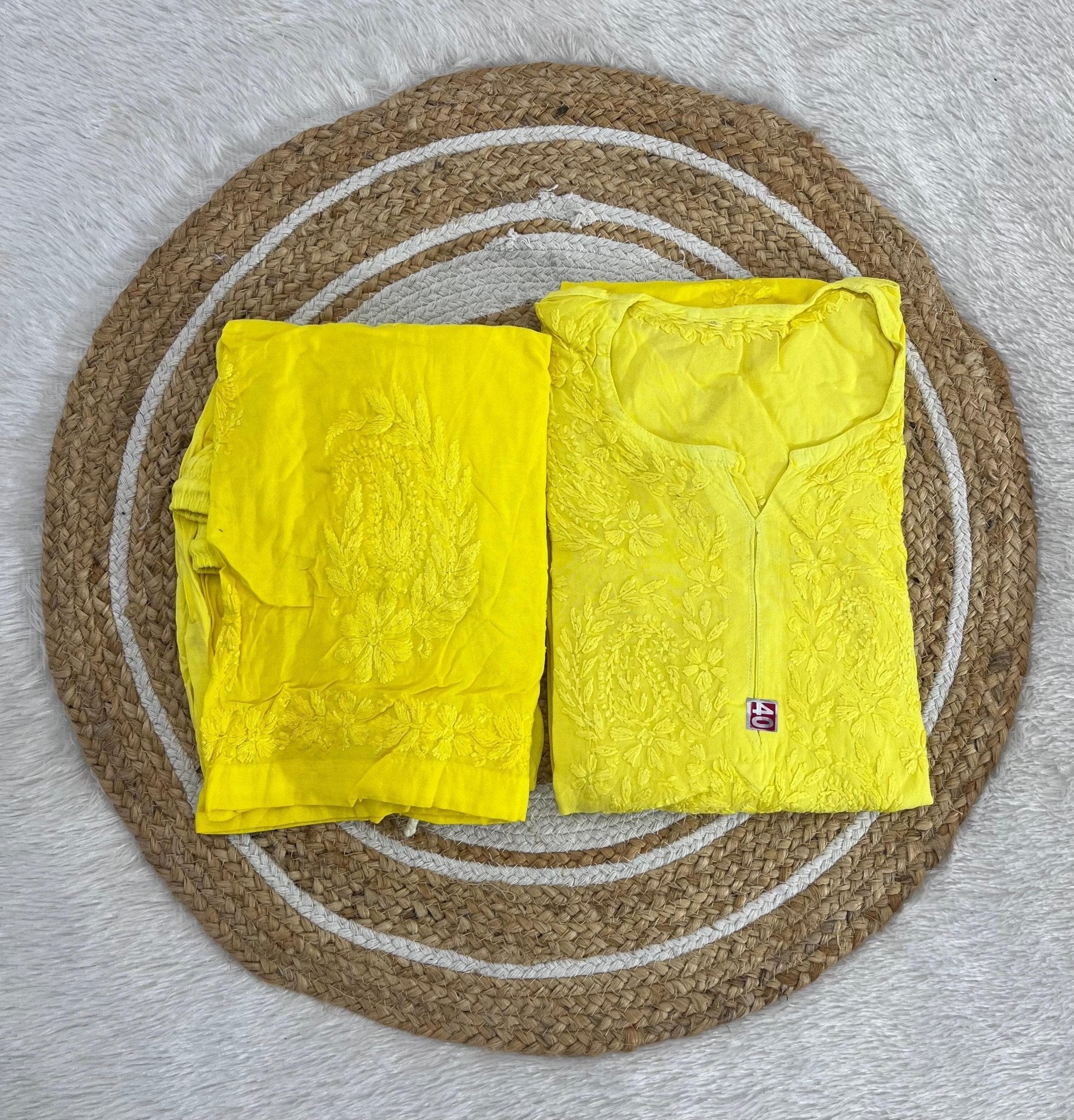 Soft & Comfy Reyon Dye Set - chikankariofficial