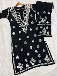 Soft n Comfy Rayon Chikankari Combo - chikankariofficial