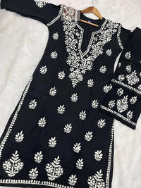 Soft n Comfy Rayon Chikankari Combo - chikankariofficial