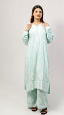 Soft n silky Premium Reyon fabric Plazzo Set - chikankariofficial