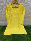 Soft Silky Rayon Short tops - chikankariofficial